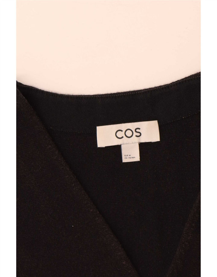 Cos Gilet court pour femme UK 12 Coton marron moyen