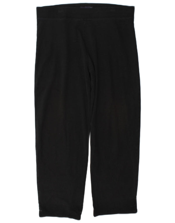 Marks & Spencer Legging court pour femme UK 16 Large Noir Coton