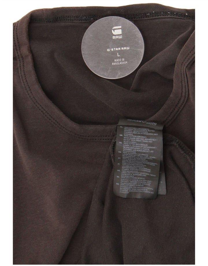 G-STAR T-Shirt Homme Haut Large Noir Coton