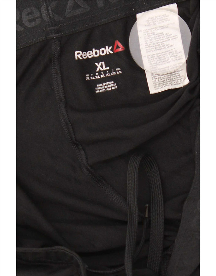 Reebok Pantalon de Survêtement Speedwick Homme Noir Polyester