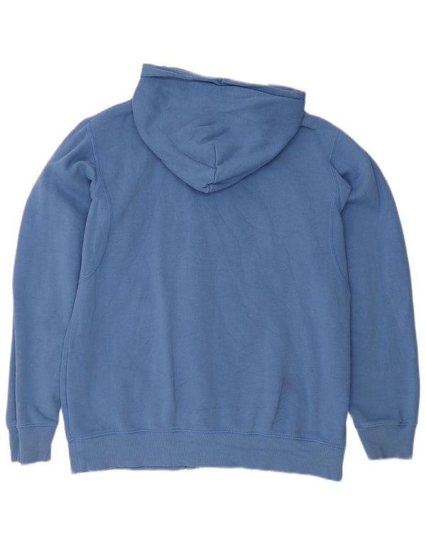Nike Pull à capuche zippé pour homme UK 42/44 Grand Bleu