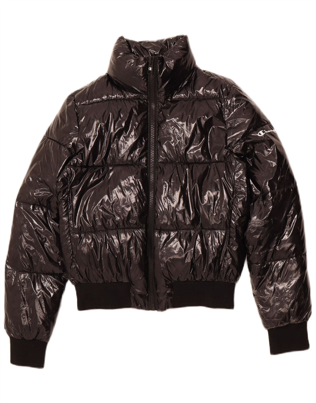 CHAMPION Veste matelassée surdimensionnée pour femme UK 6 XS Noir