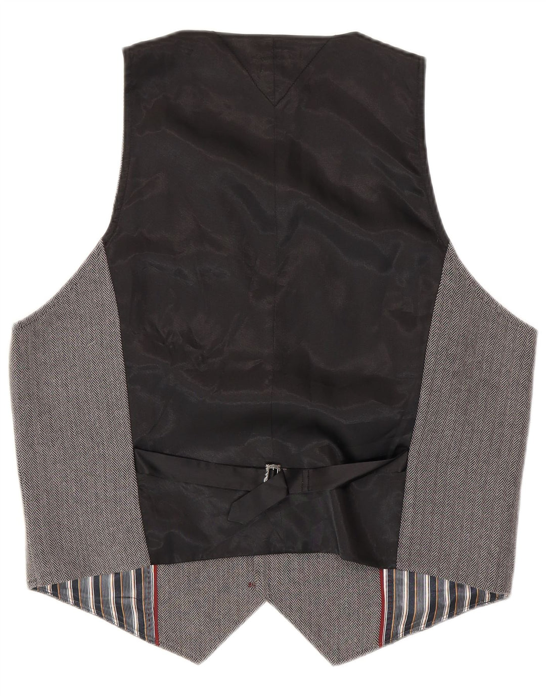 Tommy Hilfiger Gilet Homme XL Gris Chevrons Coton