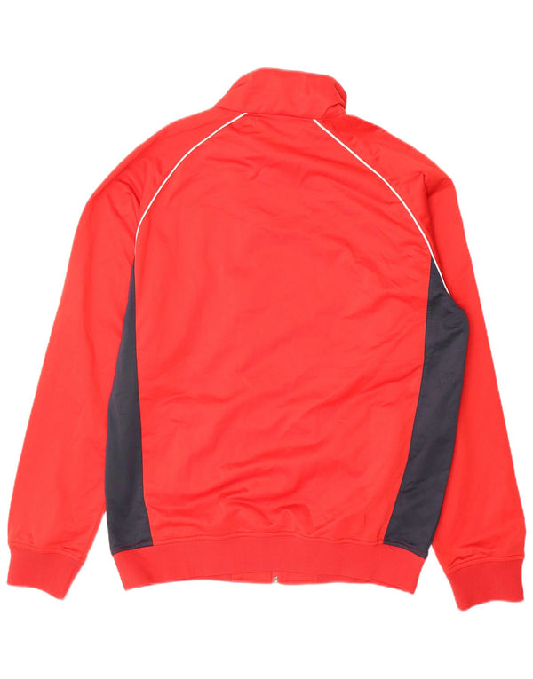 KAPPA Veste de Survêtement Homme XL Rouge Colorblock Polyester