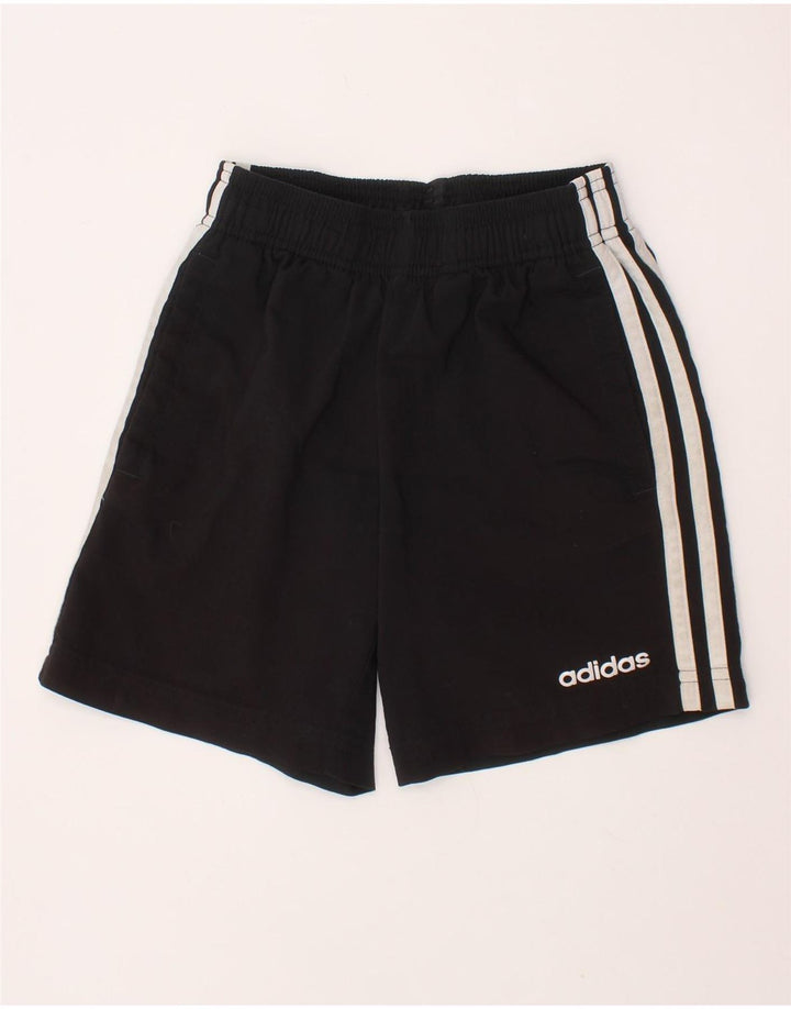 ADIDAS Short de sport garçon 7-8 ans Noir Polyester