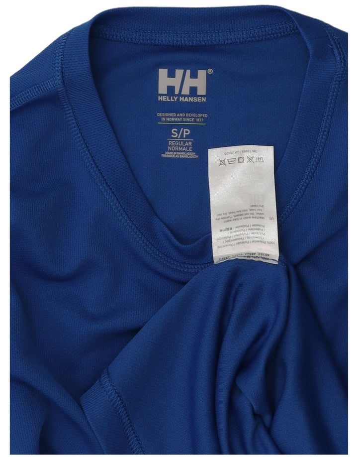 Helly Hansen Haut Homme Manches Longues Petit Bleu Polyester