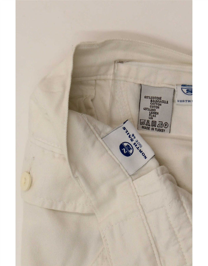 North Sails Bermuda Cargo Homme IT 46 Small W32 Coton Blanc