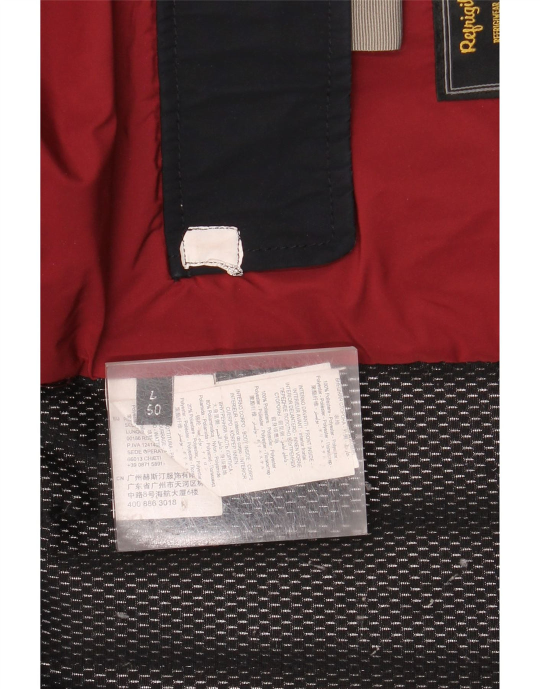 REFRIGIWEAR Veste Utilitaire Homme IT 50 Large Bleu Marine Polyester