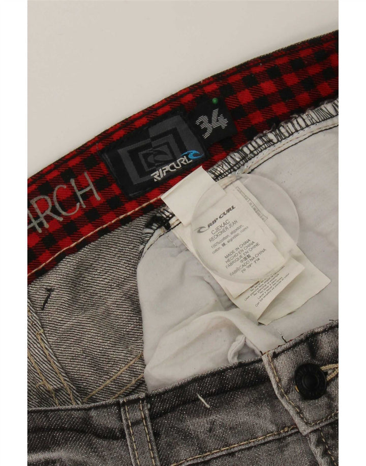 Rip Curl Jean droit homme W34 L33 gris coton