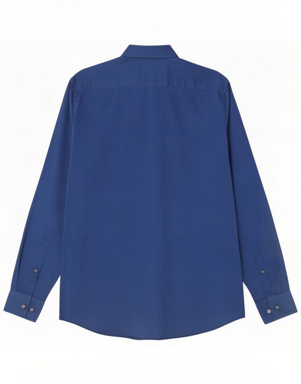 Hugo Boss Chemise coupe slim pour homme Taille 42 16 1/2 Large Bleu Coton