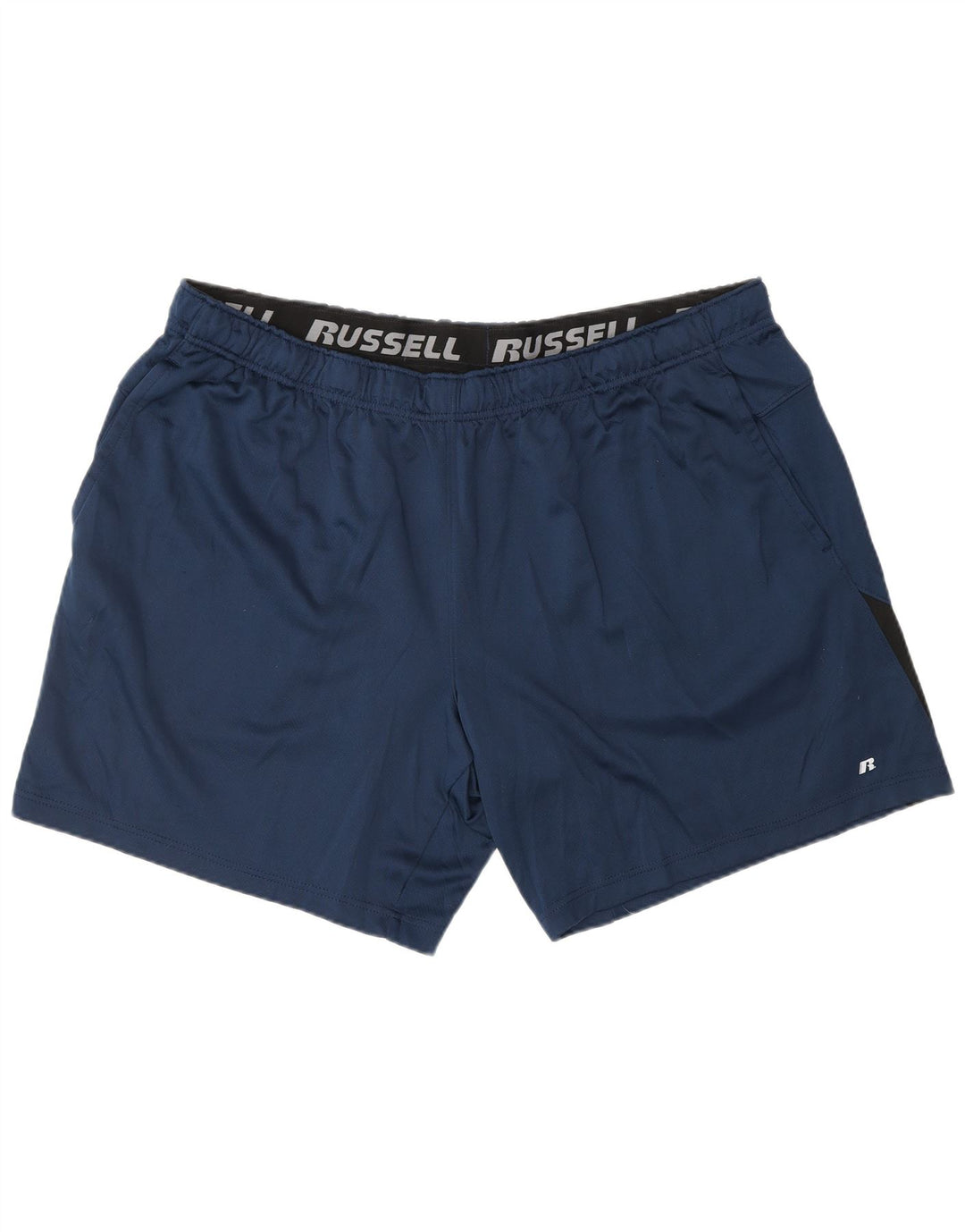Russell Athletic Short de sport pour homme 2XL Bleu marine Polyester