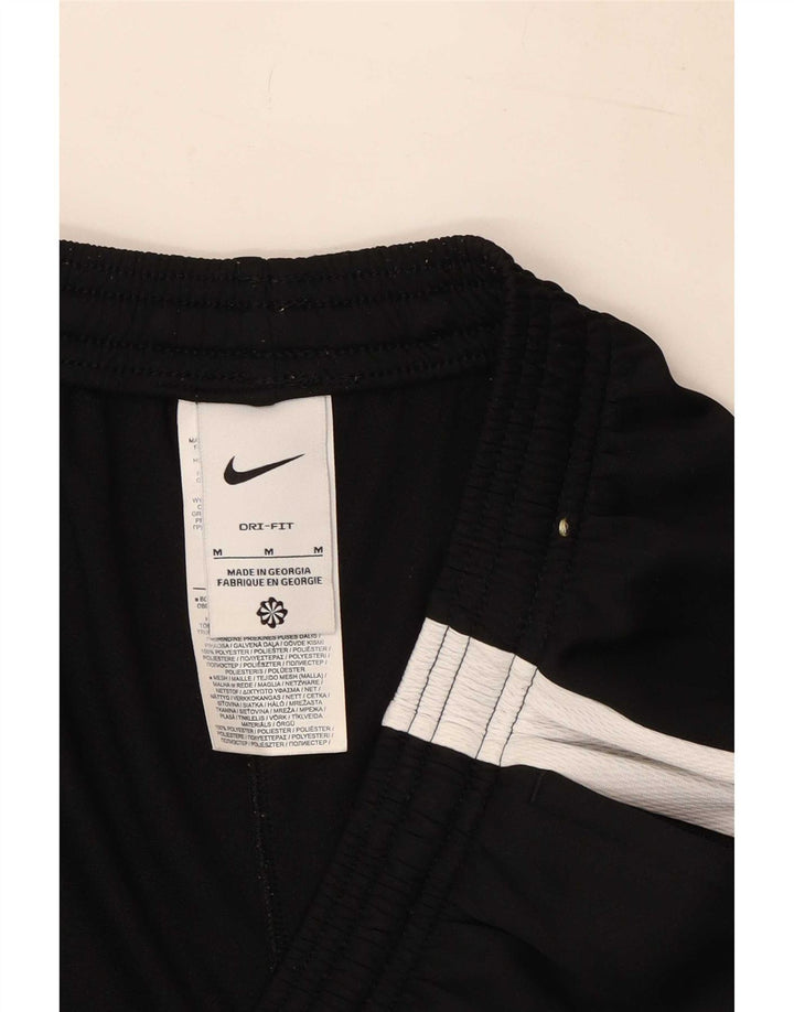 Nike Pantalon de survêtement Dri Fit pour homme en polyester color block noir moyen