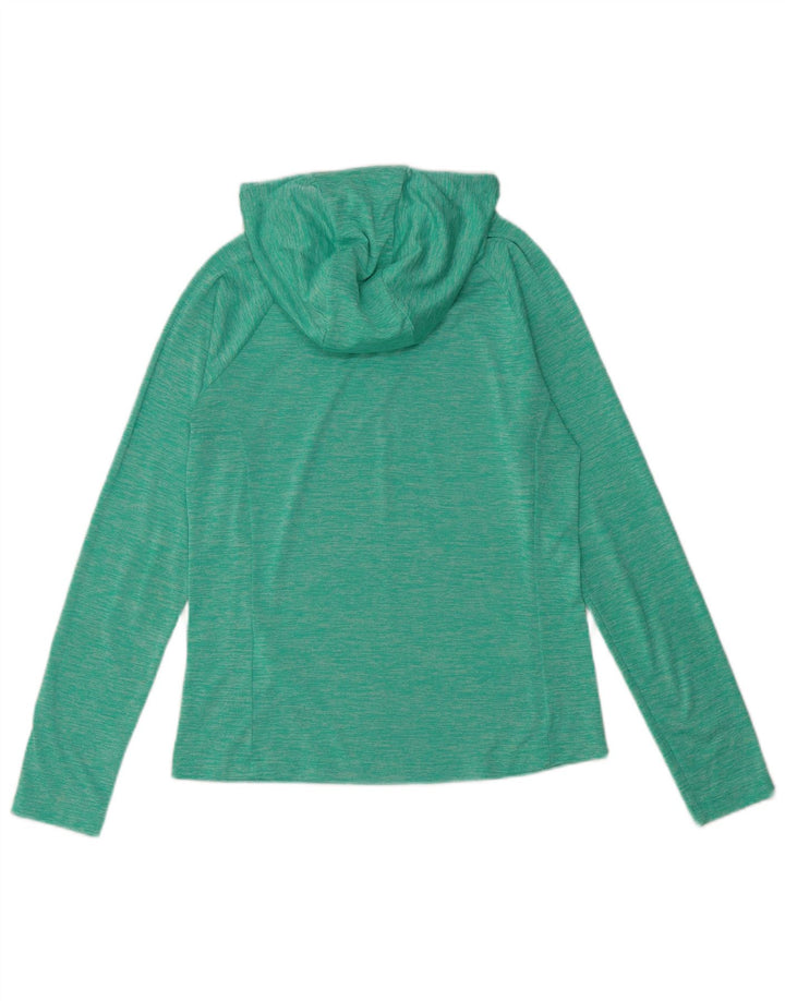 Under Armour Heat Gear Top Manches Longues UK 6 XS Vert Polyester