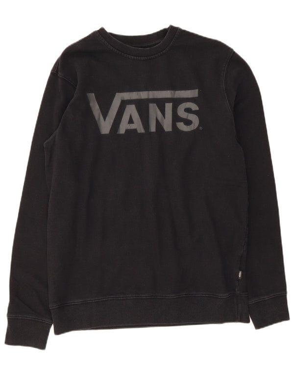 Vans Sweat-shirt pour homme en coton noir moyen