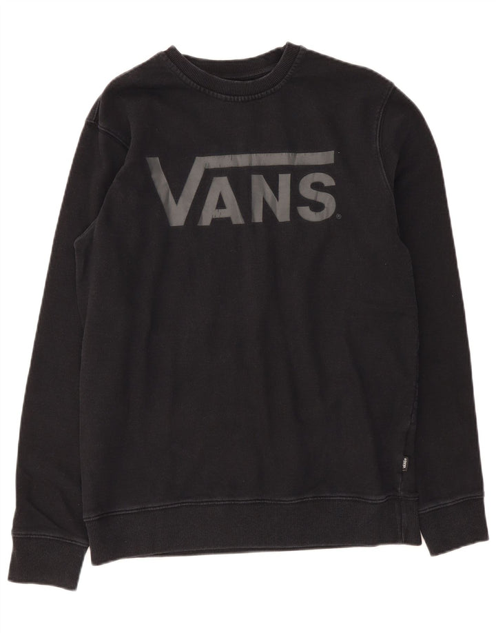 Vans Sweat-shirt pour homme en coton noir moyen