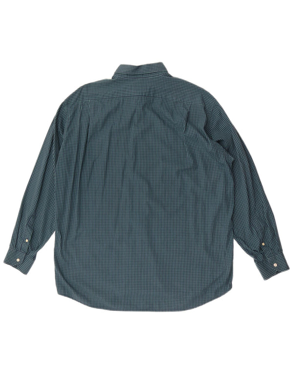 Lacoste Chemise Homme Taille 41 Grand Vichy Vert