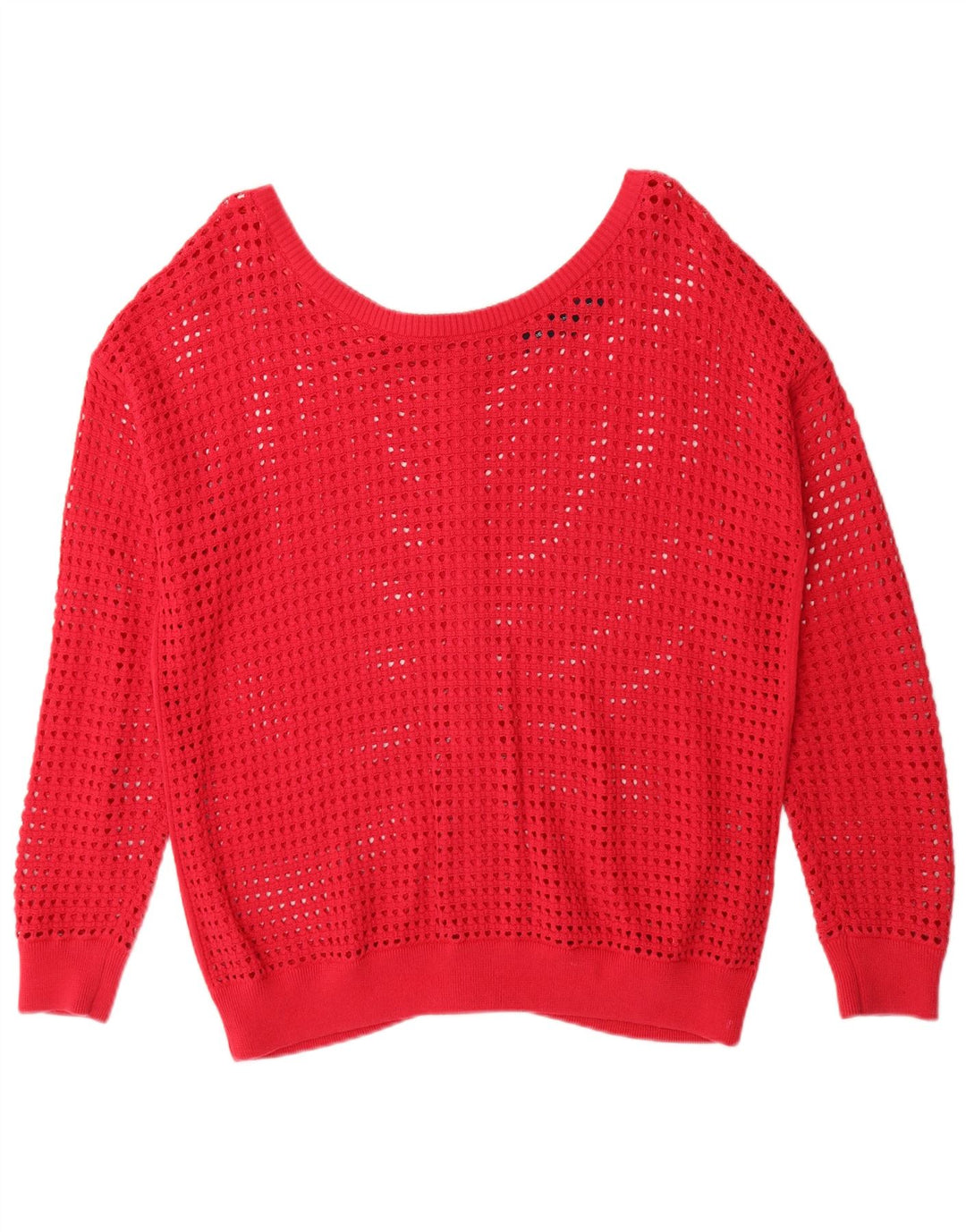 French Connection Cardigan surdimensionné pour femme UK 14 Rouge moyen