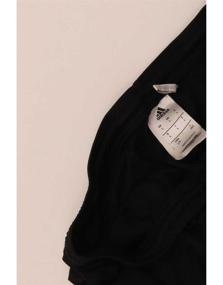 Adidas Short de sport Climalite pour homme, grand, noir, polyester