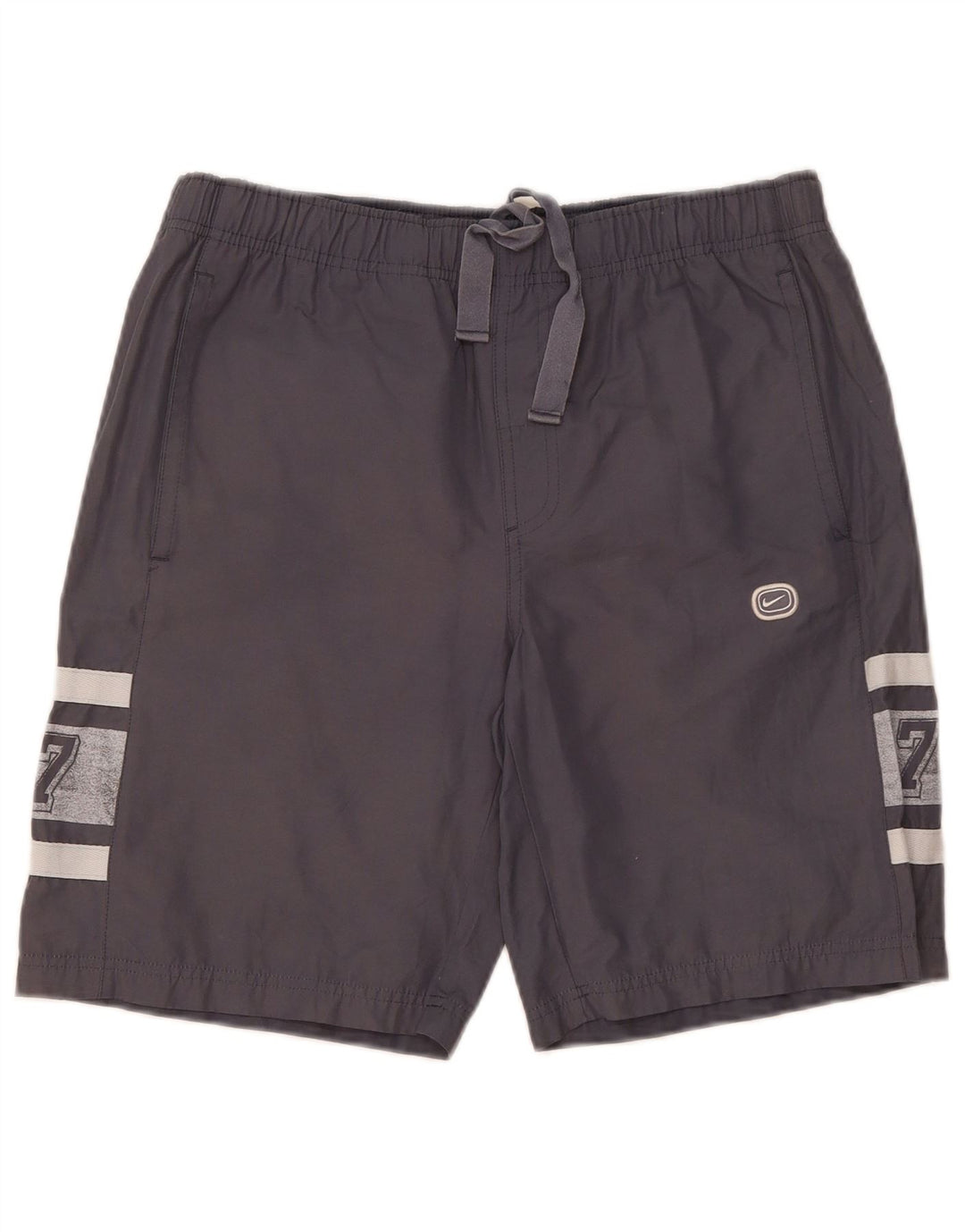 Nike Short de sport graphique pour homme Petit gris Coton
