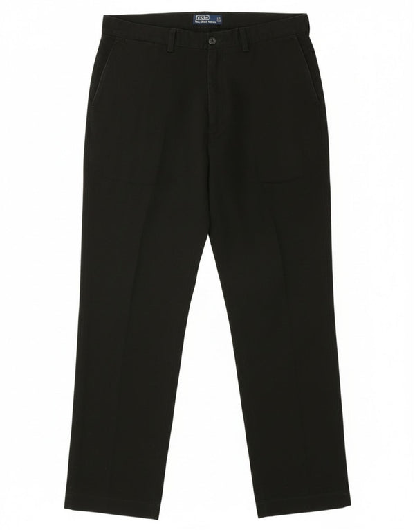 Polo Ralph Lauren Pantalon Chino Droit Homme W38 L34 Coton Noir