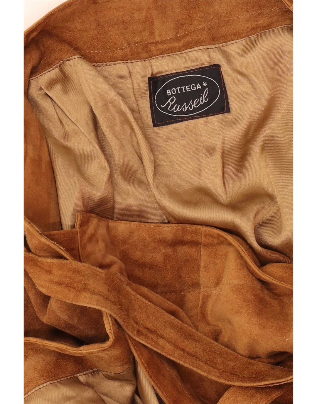 Bottega Femme Jupe portefeuille en daim W30 Marron moyen