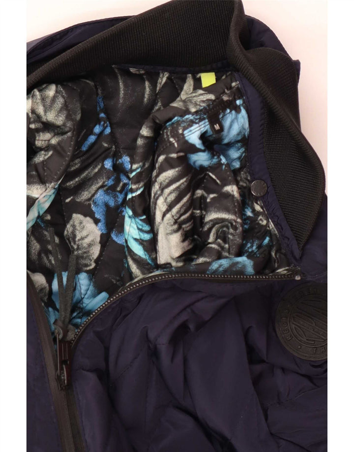 Replay Veste matelassée pour homme UK 38 Bleu marine moyen Polyester