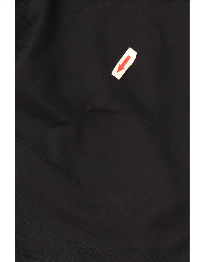 Kappa Veste de survêtement graphique pour femme UK 12 Medium Noir Polyester