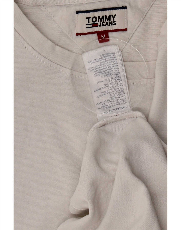Tommy Hilfiger T-Shirt Homme Blanc Moyen Coton