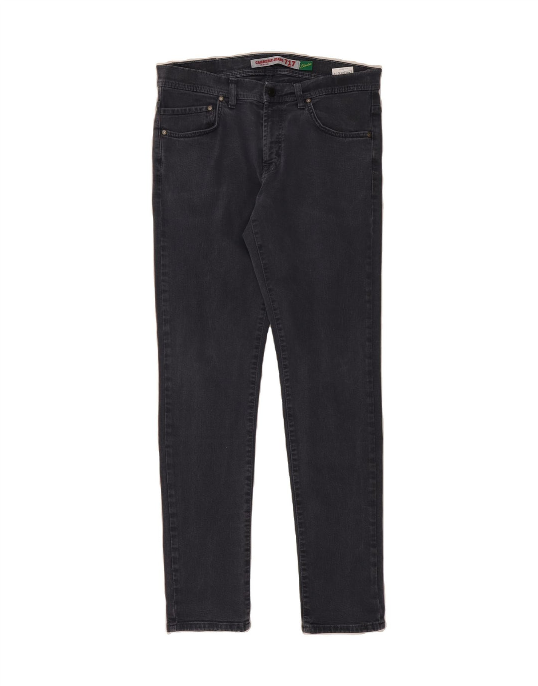 CARRERA Mens 717 Slim Jeans IT 48 Medium W34 L32 Grey Cotton Vintage Carrera and Second-Hand Carrera from Messina Hembry 