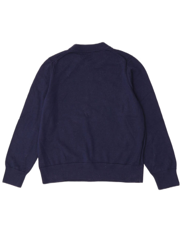 Cos Pull col rond femme en laine bleu marine moyen
