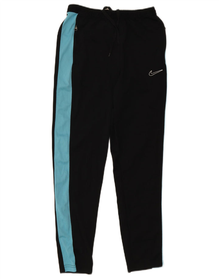 Pantalon de survêtement Nike Dri Fit Slim pour homme, taille S, en polyester color block noir