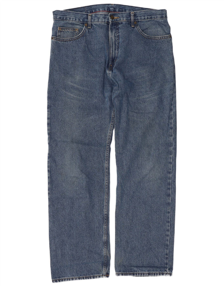 Marks & Spencer Jean droit homme W36 L31 bleu coton