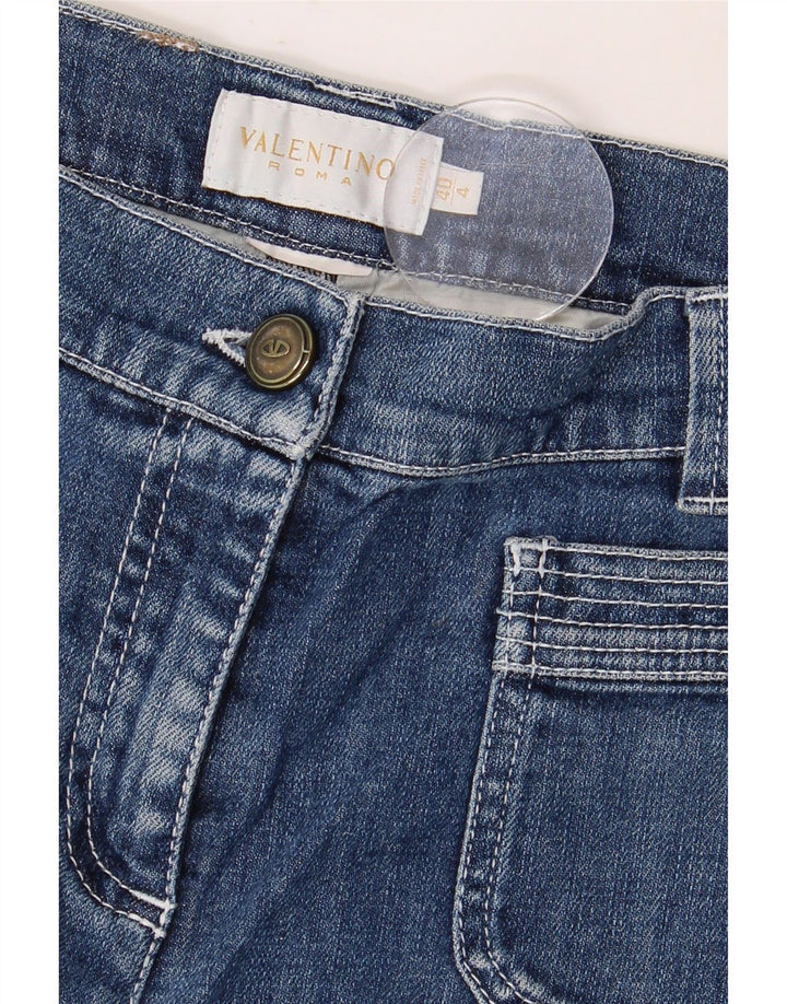 Valentino Jean Slim Femme IT 40 Petit W28 L30 Bleu