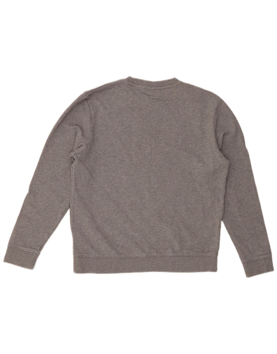HUGO BOSS Sweat-shirt pour femme UK 44 Gris moyen chiné en coton