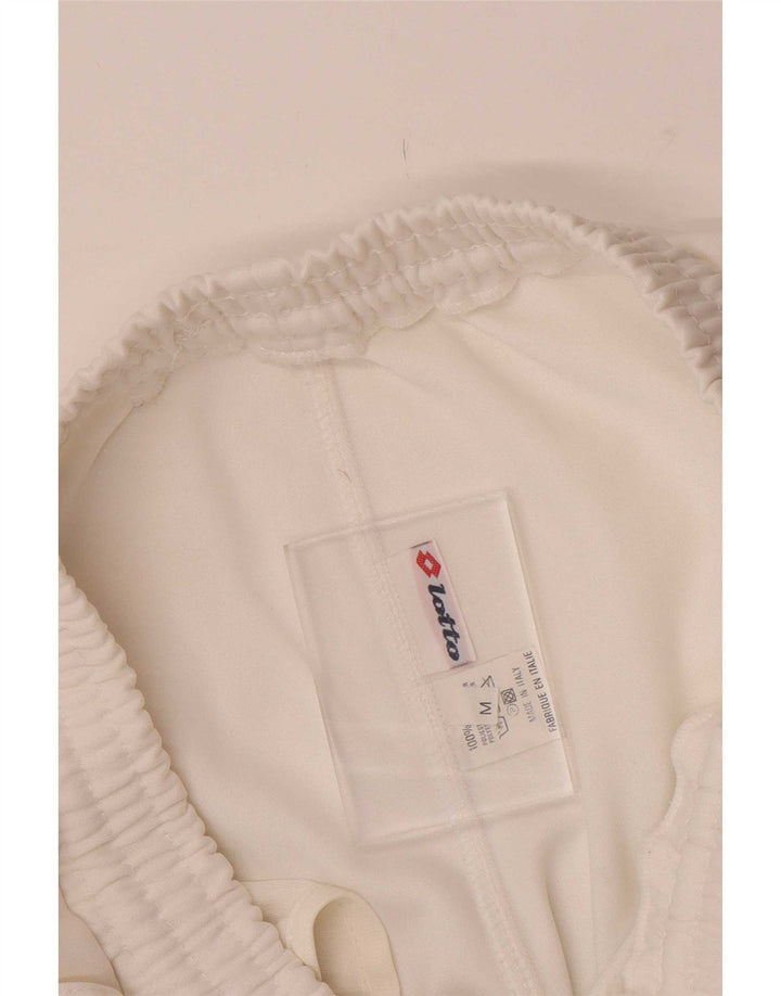 Lotto Short de sport pour femme UK 12 Medium Blanc Géométrique