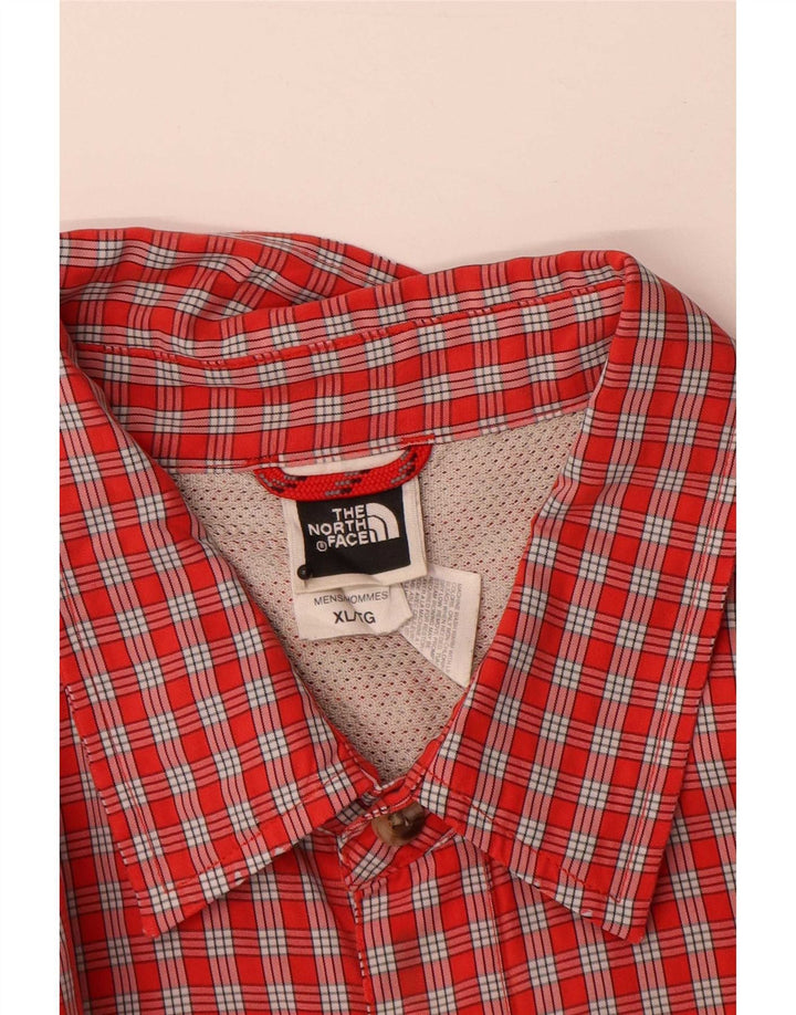 The North Face Chemise à manches courtes pour homme XL Rouge Check Modal