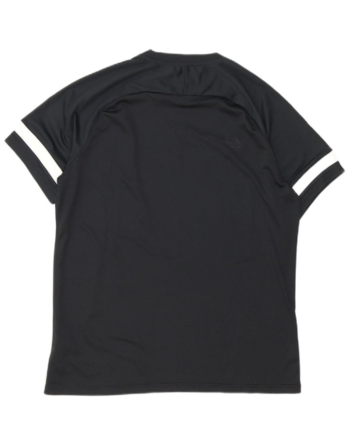 Nike Hommes Dri Fit T-Shirt Haut XL Noir Colorblock Polyester