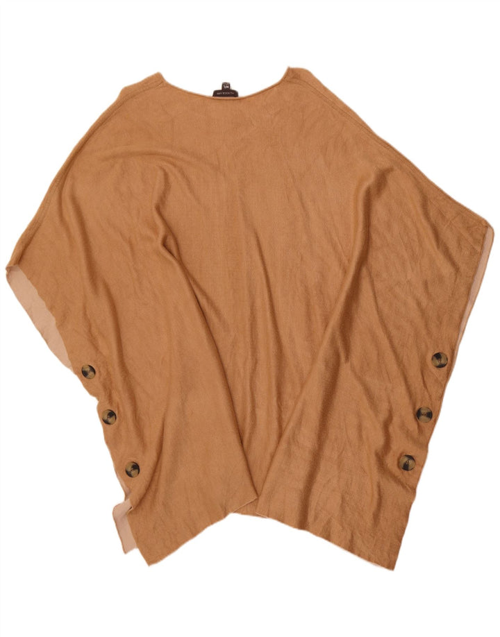 Autograph Poncho Jumper Femme UK 14 Coton Beige Moyen