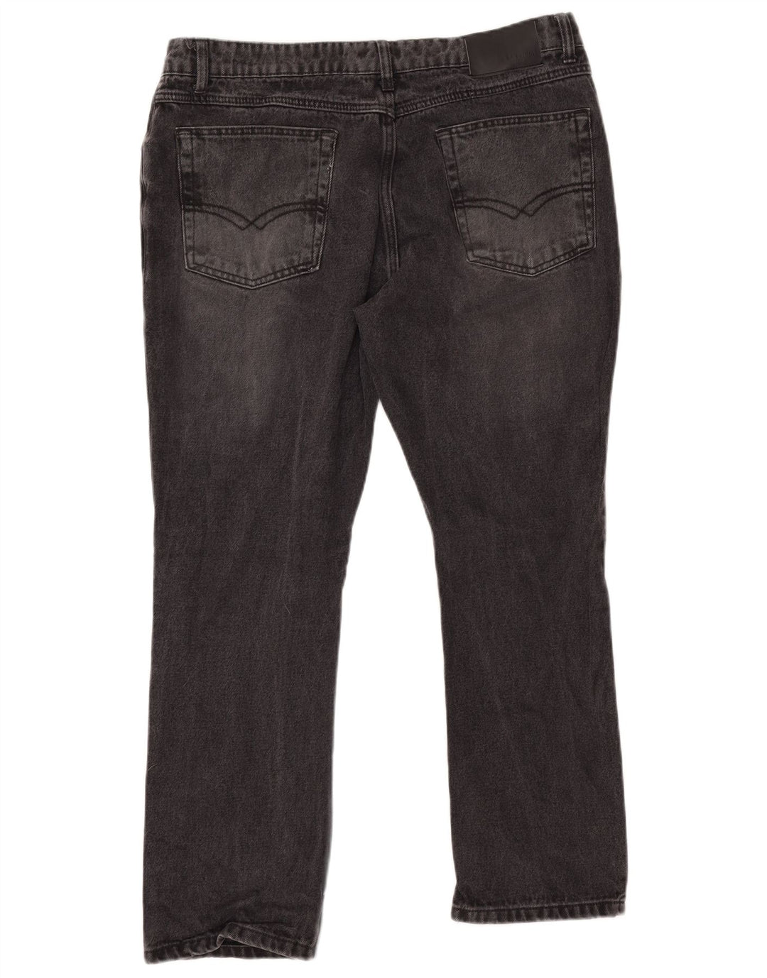 PIERRE CARDIN Jean Droit Homme W38 L29 Noir Coton