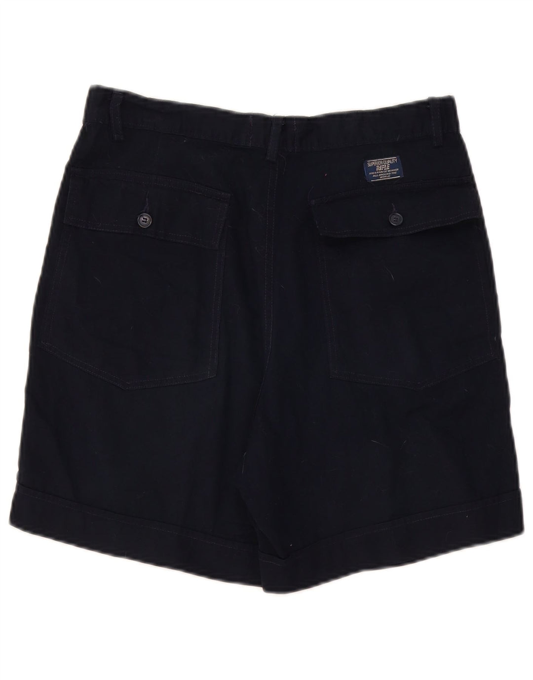 Short Cargo Femme Rifle W33 Large Bleu Marine Coton