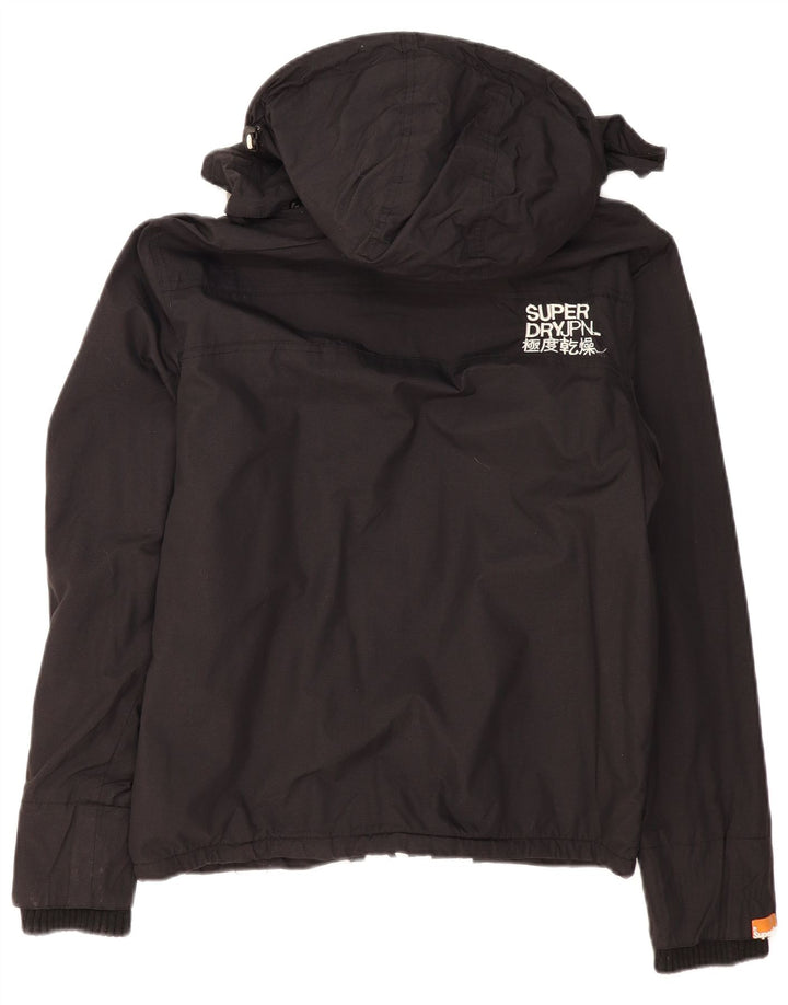 Superdry Veste coupe-vent The Windcheater pour femme UK 14 Medium Noir