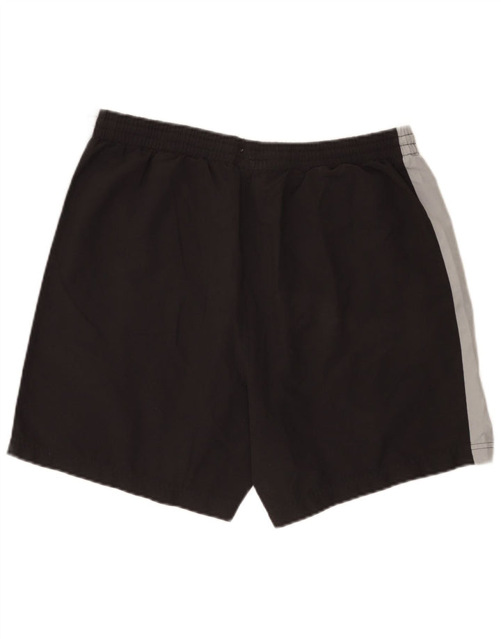 Umbro Short de Sport XL Homme Noir Colorblock Polyester