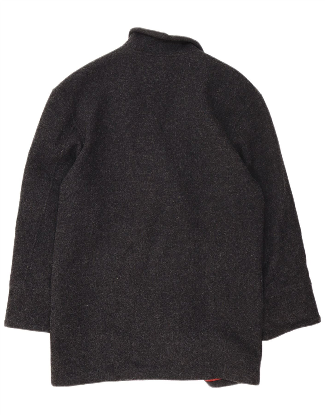 vintage Femme Overcoat Overcoat IT 42 Laine Gris Moyen