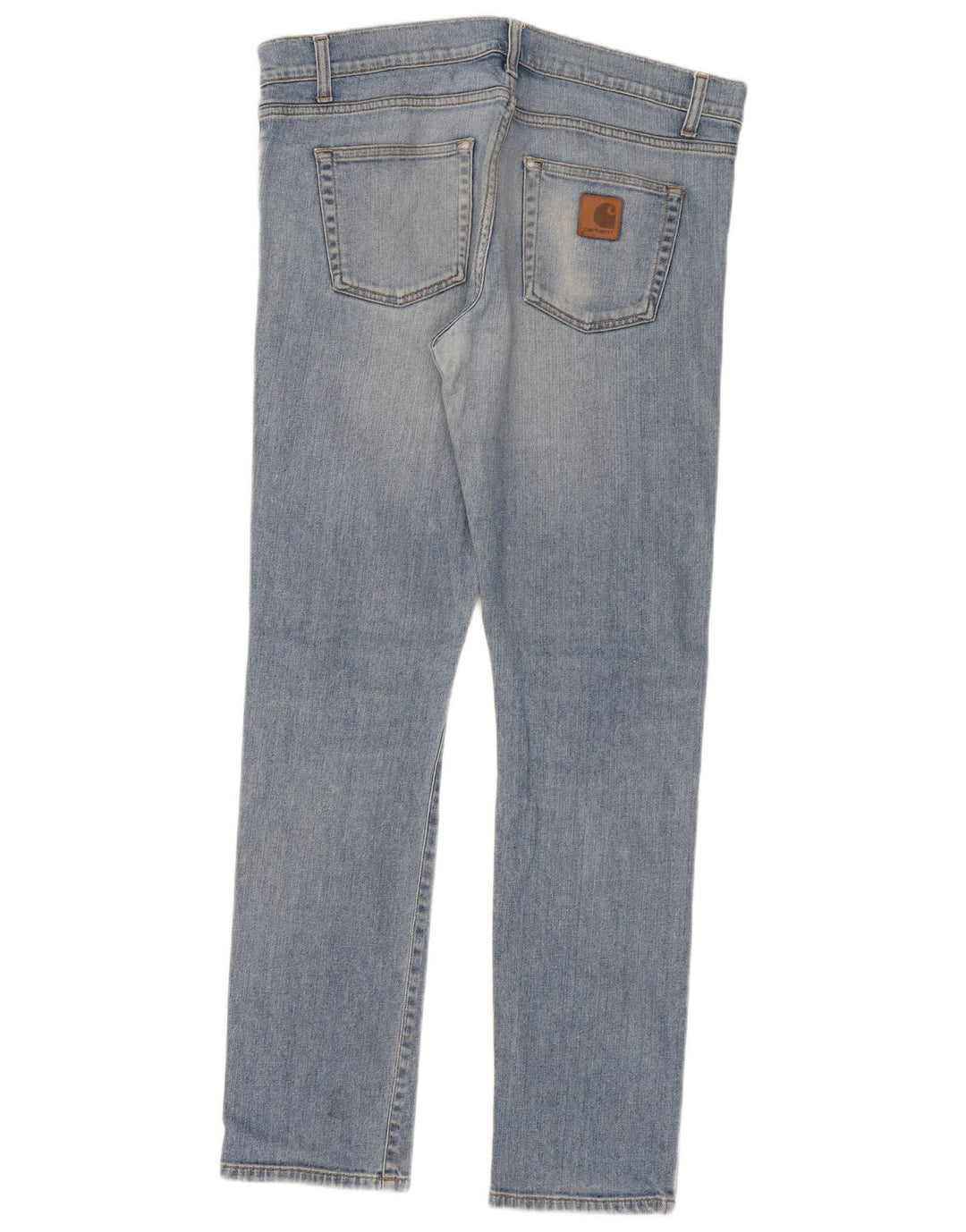 CARHARTT Jean Slim Wip Homme W34 L32 Bleu Coton