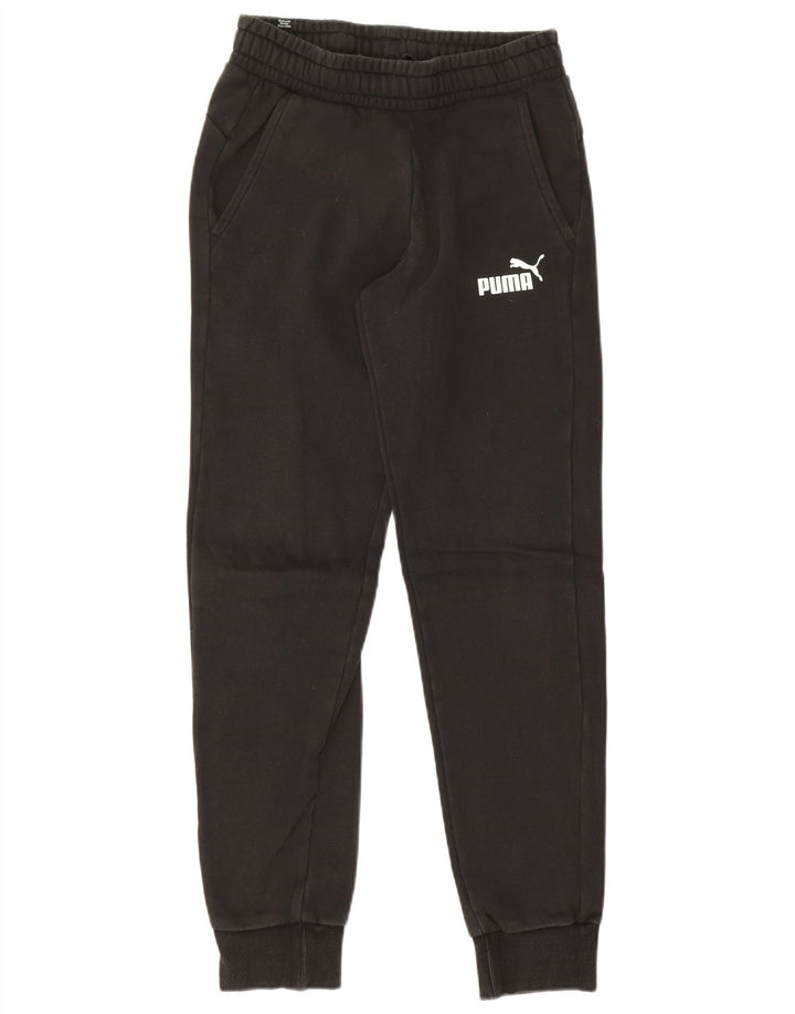 Puma Pantalon de survêtement pour homme en coton noir Taille S