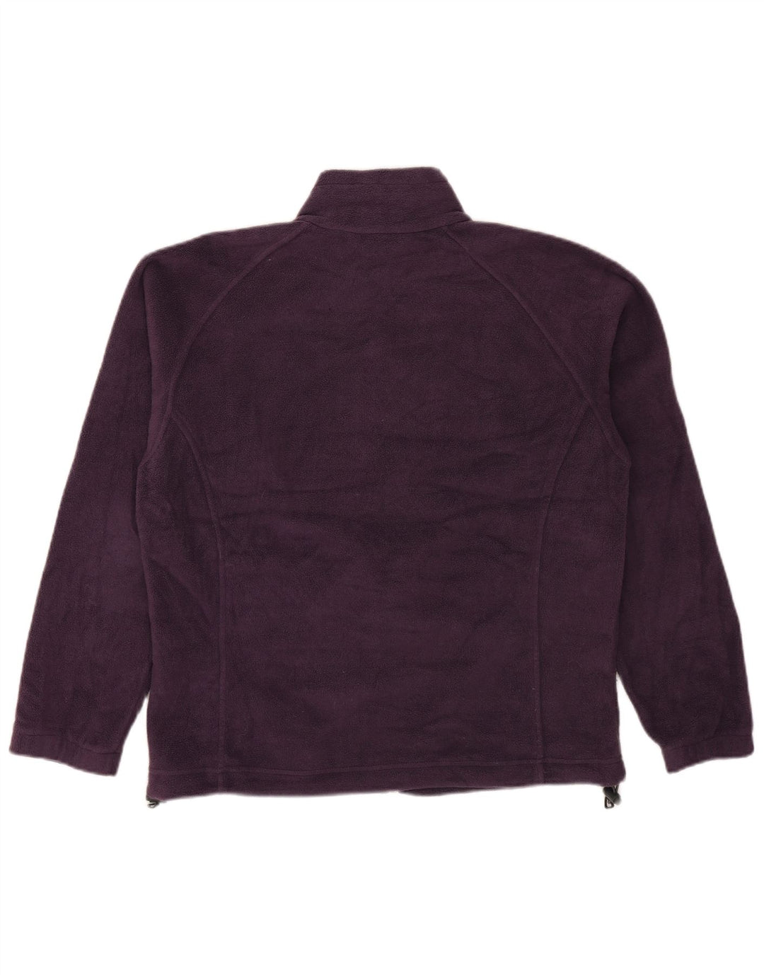 COLUMBIA Veste polaire surdimensionnée pour femme UK 16 Large Violet Polyester