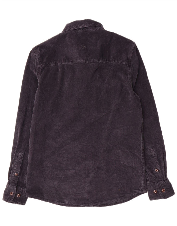 FAT FACE Chemise Velours Côtelé XS Bleu Marine Coton Homme