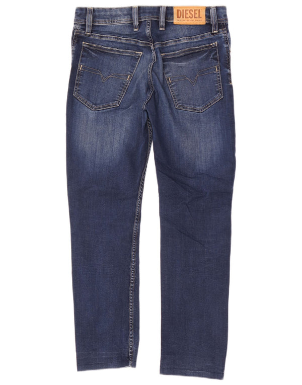 Diesel Garçons Waykee-J-N Jean Droit Regular 13-14 Ans W30 L27 Bleu