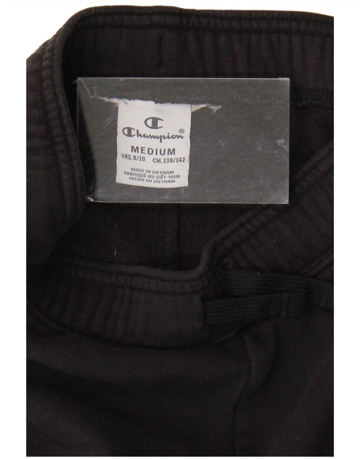 CHAMPION Pantalon de survêtement pour garçon 9-10 ans Noir moyen