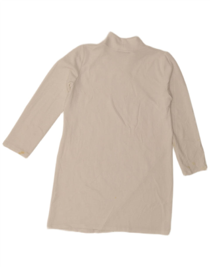 Zara Robe pull pour femme UK 44 Blanc moyen